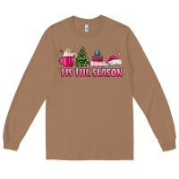 Toasted Coconut tis the season pink christmas Long Sleeve Tee - MaliasSmallBusiness