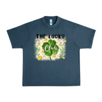 Midnight Navy the lucky club Urban Heavy Tee - MaliasSmallBusiness