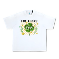 White the lucky club Urban Heavy Tee - MaliasSmallBusiness