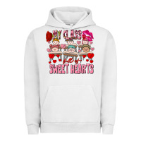 Pigment Lunar Rock Valentine's Day My Class Is Full Of Sweet Hearts Urban Hoodie - FaDigitalArtStudio