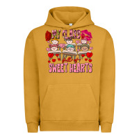 Pigment Peanut Butter Valentine's Day My Class Is Full Of Sweet Hearts Urban Hoodie - FaDigitalArtStudio