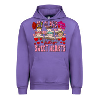 Tulip Valentine's Day My Class Is Full Of Sweet Hearts Urban Hoodie - FaDigitalArtStudio