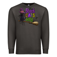 Smoke black cats only Premium Sweatshirt - CowGirlArtShop