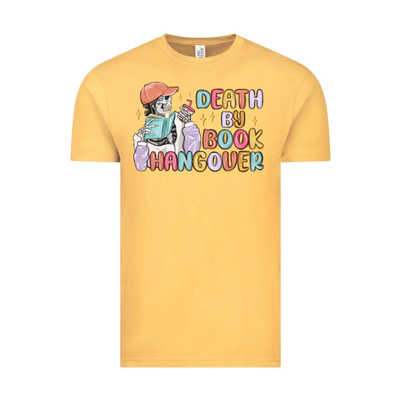 Death By Book Hangover Vintage Tee by MaliasSmallBusiness | Teevron