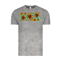 Cloud Rock leopard sunflower gemstone Vintage Tee - JahusDesignShop