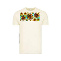 Vintage Arctic leopard sunflower gemstone Vintage Tee - JahusDesignShop