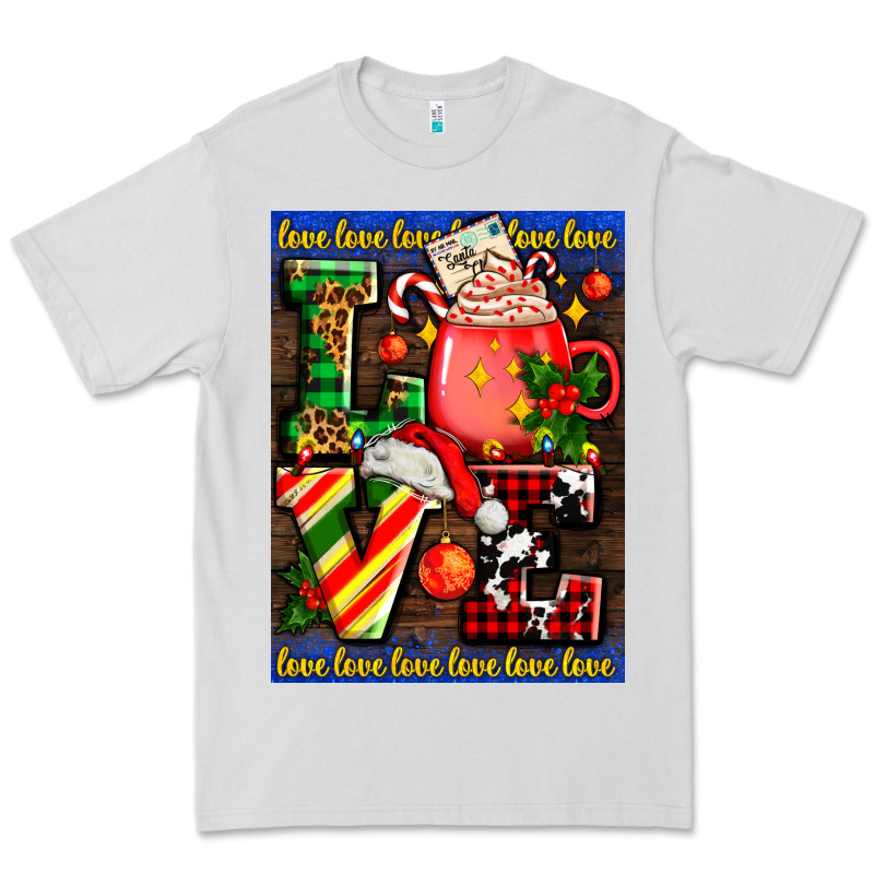 Love Coffee Cup Christmas Premium Tee by AdoDesignShop | Teevron