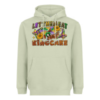 Matcha let them eat king cake Heavyweight Hoodie - CowGirlArtShop