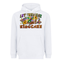 White let them eat king cake Heavyweight Hoodie - CowGirlArtShop