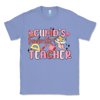 Colony Blue cupid's favorite teacher Classic Tee - MaliasSmallBusiness