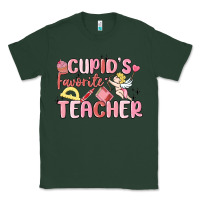 Sports Green cupid's favorite teacher Classic Tee - MaliasSmallBusiness