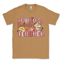Toasted Coconut cupid's favorite teacher Classic Tee - MaliasSmallBusiness