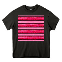 Asphalt valentines day zebra stripes seamless pattern Heavy Core Tee - BundleAndBundleShop