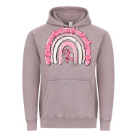 Vintage Zinc breast cancer  rainbow Vintage Hoodie - MaliasSmallBusiness