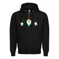 Black St Patricks Day Zipper Hoodie - Bettercallsaul