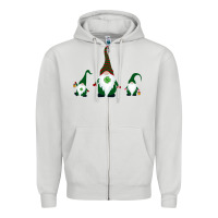 Dove Grey St Patricks Day Zipper Hoodie - Bettercallsaul