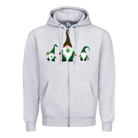Heather Grey St Patricks Day Zipper Hoodie - Bettercallsaul
