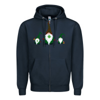 Navy St Patricks Day Zipper Hoodie - Bettercallsaul