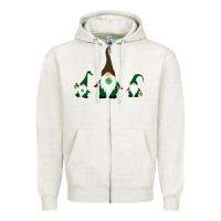 Oatmeal Heather St Patricks Day Zipper Hoodie - Bettercallsaul