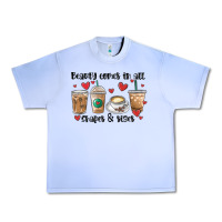 Grape Ice beauty comes in all shapes and sizes coffee Urban Heavy Tee - MaliasSmallBusiness
