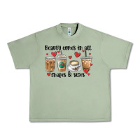 Oil Green beauty comes in all shapes and sizes coffee Urban Heavy Tee - MaliasSmallBusiness