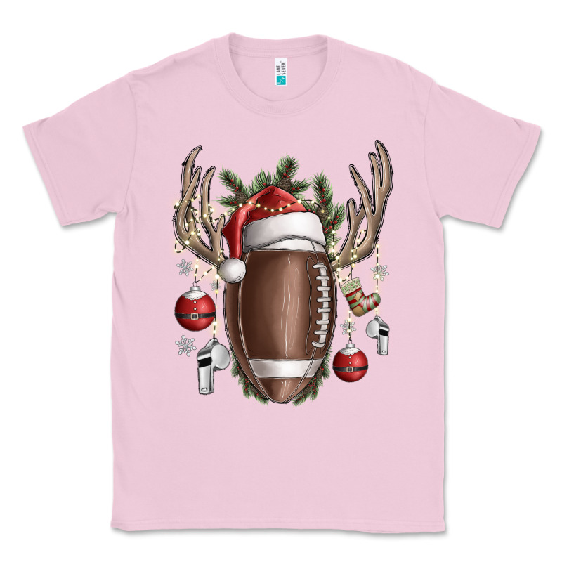 Christmas Football Classic Tee by SublimationCraftShop | Teevron