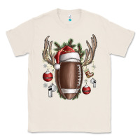 Natural christmas football Classic Tee - SublimationCraftShop