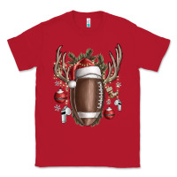 Red christmas football Classic Tee - SublimationCraftShop