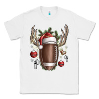 White christmas football Classic Tee - SublimationCraftShop