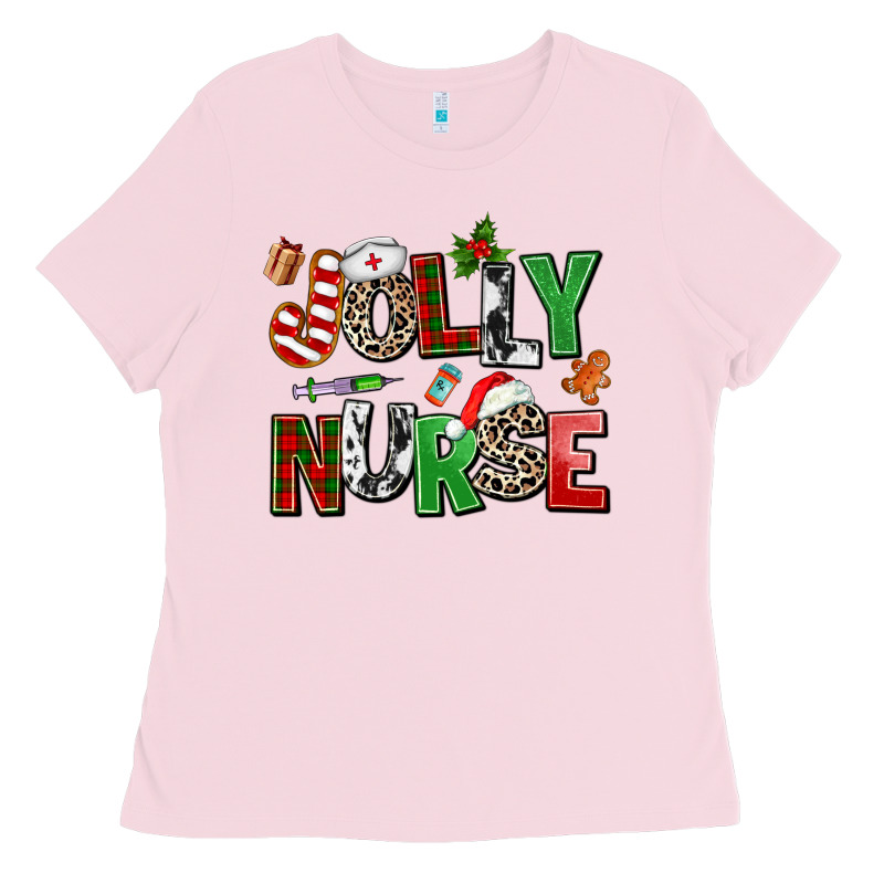 Jolly Nurse Ladies Tee by AdoDesignShop | Teevron