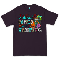 Plum weekend coffee and camping Premium Tee - AdoDesignShop