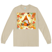 Mushroom fall gnome Long Sleeve Tee - MaliasSmallBusiness