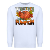 White whatever spices your pumpkin Premium Sweatshirt - CowGirlArtShop