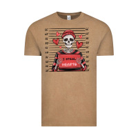 Vintage Coffee i steal hearts skeleton valentine's day Vintage Tee - MaliasSmallBusiness