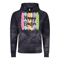 Cloud Black happy easter Vintage Hoodie - MaliasSmallBusiness