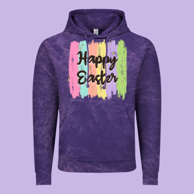 Happy Easter Vintage Hoodie Designed By Maliassmallbusiness