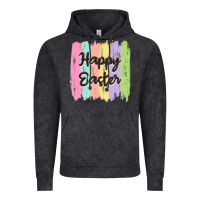 Vintage Black happy easter Vintage Hoodie - MaliasSmallBusiness