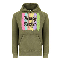 Vintage Olive happy easter Vintage Hoodie - MaliasSmallBusiness