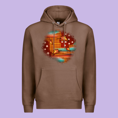 Fall Patch Premium Hoodie Designed By Jahusdesignshop