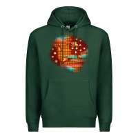 Sports Green fall patch Premium Hoodie - JahusDesignShop