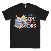 Just A Girl Who Loves Books Classic Tee | Teevron