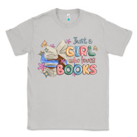 Moon Dust just a girl who loves books Classic Tee - MaliasSmallBusiness