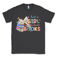 Smoke just a girl who loves books Classic Tee - MaliasSmallBusiness