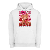 Pigment Lunar Rock love more with toy bear Urban Hoodie - FaDigitalArtStudio