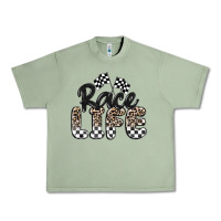 Oil Green race life Urban Heavy Tee - MaliasSmallBusiness