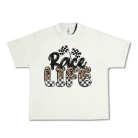 Pistachio race life Urban Heavy Tee - MaliasSmallBusiness