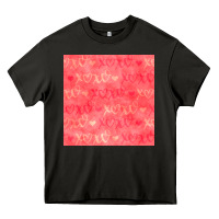 Asphalt valentines day xoxo seamless pattern Heavy Core Tee - BundleAndBundleShop