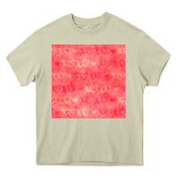 Mossy valentines day xoxo seamless pattern Heavy Core Tee - BundleAndBundleShop