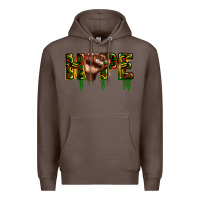 Coffee hope juneteenth Premium Hoodie - CowGirlArtShop