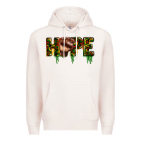 Pale Pink hope juneteenth Premium Hoodie - CowGirlArtShop